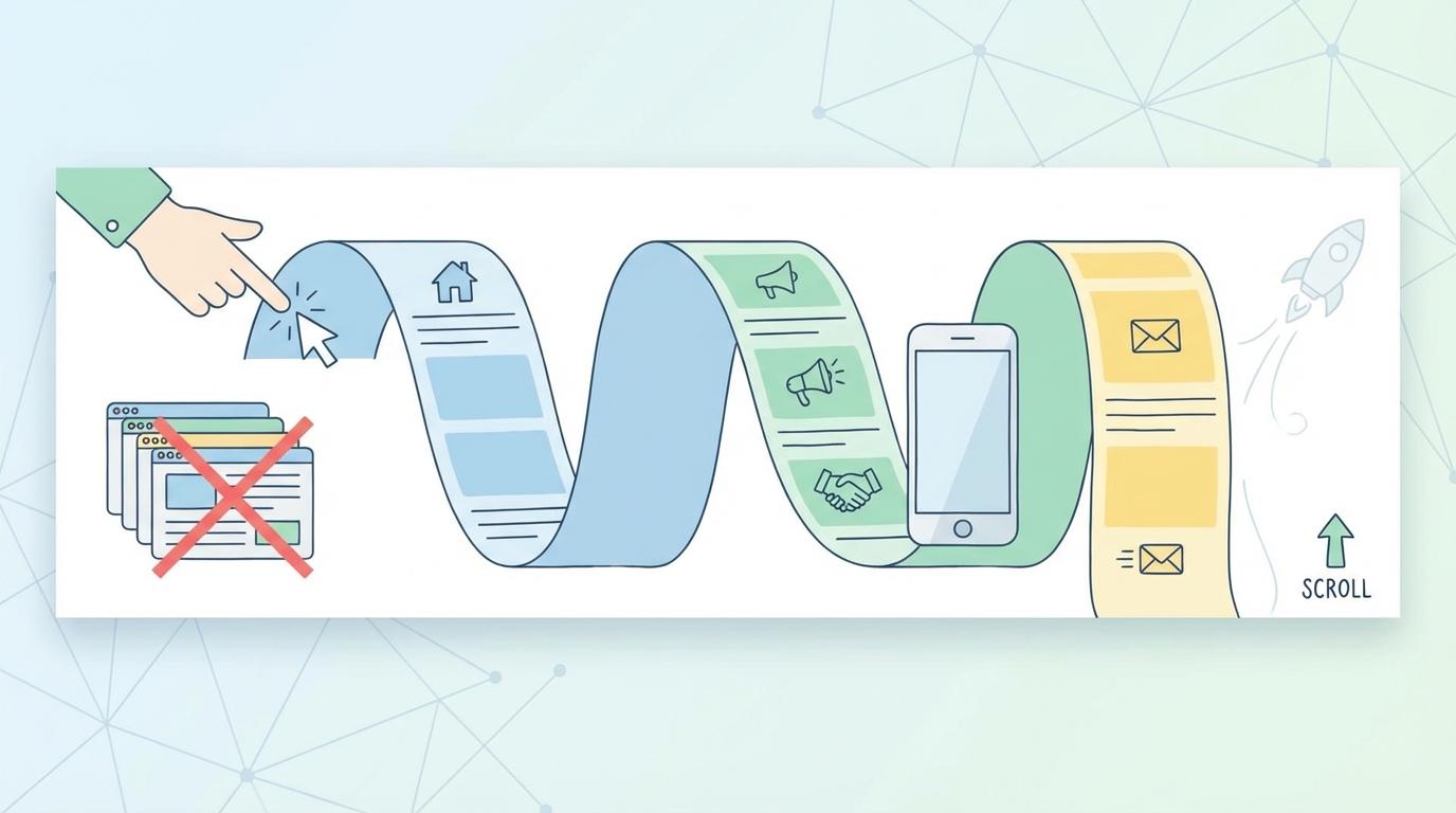 Todo lo que necesitas saber sobre las webs One Page